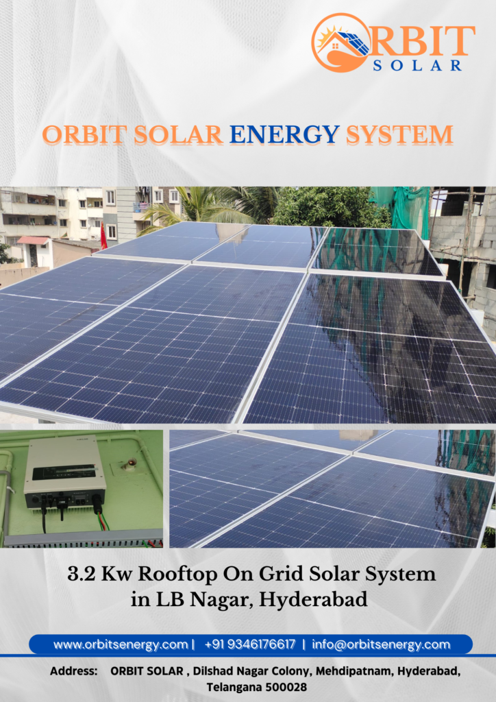 3.2kw Rooftop On-Grid Solar